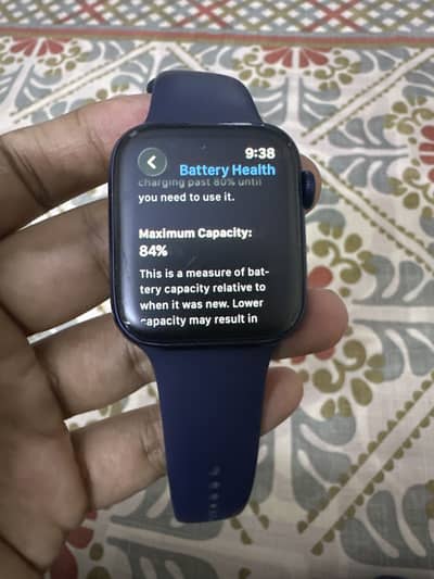 Apple watch series 6 (44mm) blue for sale