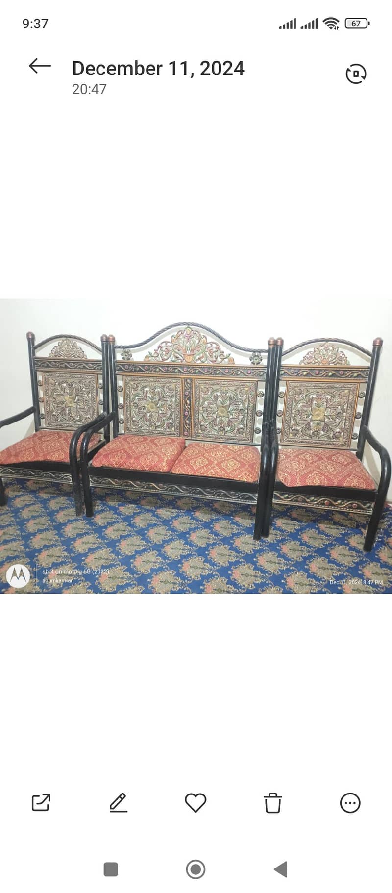 used sofa set 4