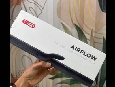 Original Product -TYMO AIRFLOW 2-in-1 Hair Straightener & Curler 