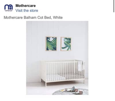 Mothercare Balham Bed. Crib convertible