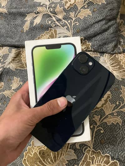 Iphone 14 plus jv 128gb waterpack only box 4 month sim time