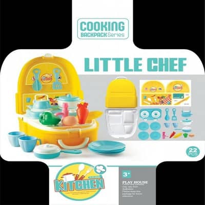 little chef bagpack playset /  ice cream playset