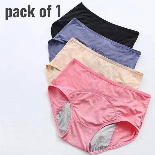 Women's Leak Proof Cotton Period Panties - Waterproof Underwear