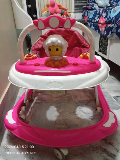 imported adjustable baby walker