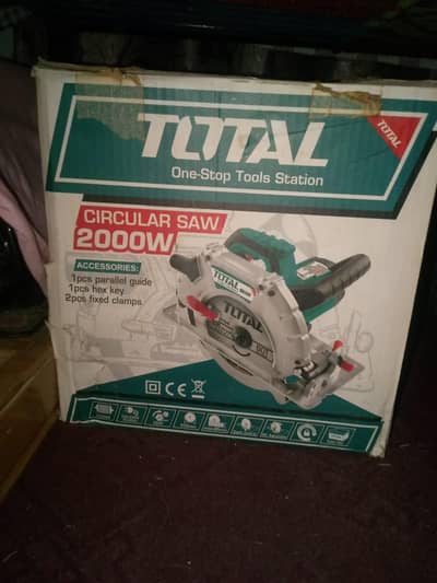 TOTAL ORIGINAL CIRCULAR SAW - 2000W -9inch - industrial