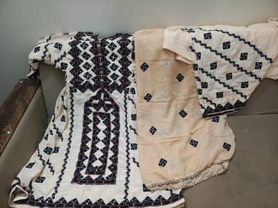 New Handmade Balochi Dochi, Balochi Dress, Balochi Gagha