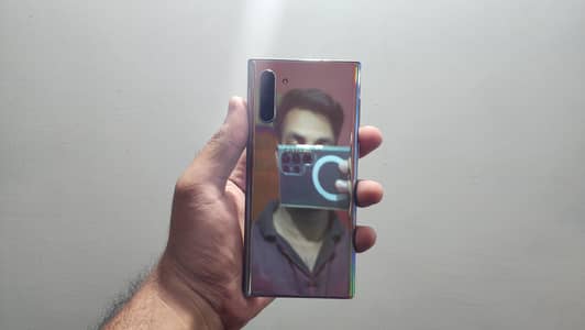 Samsung note 10 5g 12GB 256GB Single. sim  display line