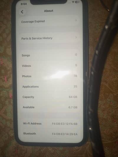 Iphone 11 non pta only battery change