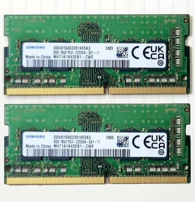 Samsung 8 Gb ddr4 3200mhz