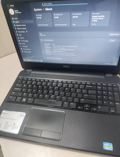 Dell Inspiron 3521, 8GB RAM, 128 GB SSD
