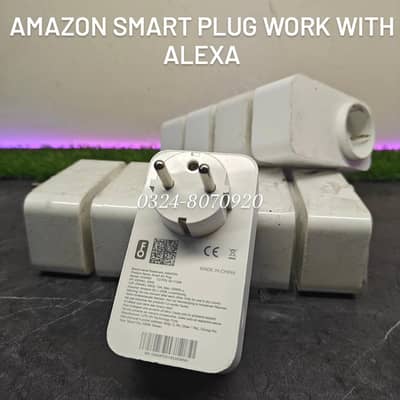 Amazon Smart Plug (EU Version) - 2300W Works with Alexa - Smart Home