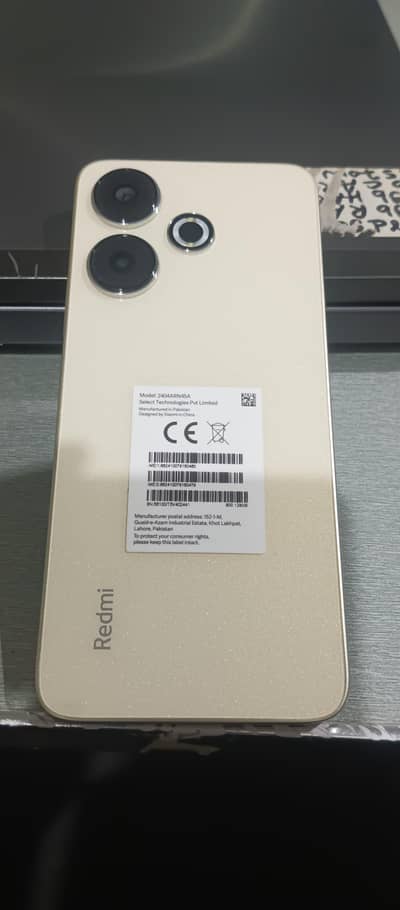 Brand new Redmi 13 RAM 8+4 and ROM 128 GB