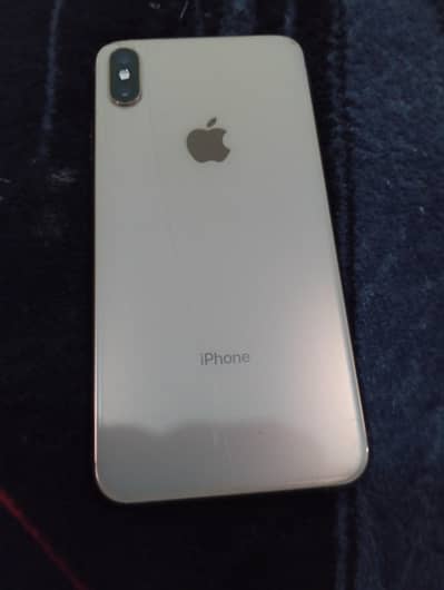 I Phone Xs Max  Golden Colour. All Ok Phone