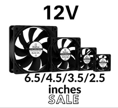 PC Fan 92mm - DC fan with adoptor Voltage