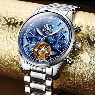 Carnival 1986 Automatic Tourbillon-Style watch