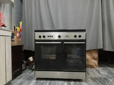 dual cooking range