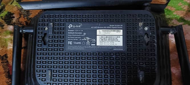 tp link router selling  3 antena  no any fault