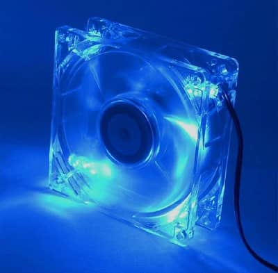 CPU lighting Fan 5.5 inches 140mm- Blue