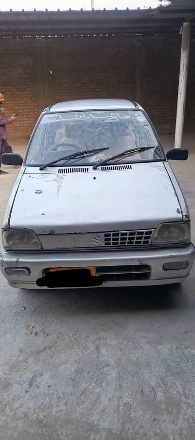 2011model mehran vx silver colour