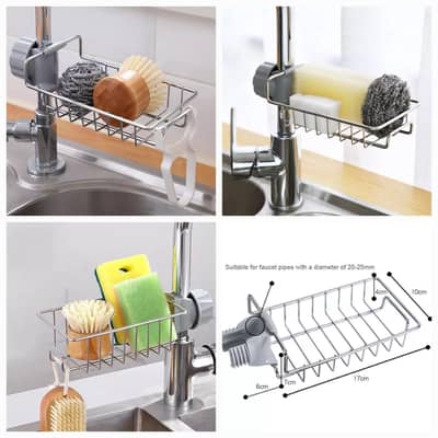 Premium Stainless Steel Sink Rack –
