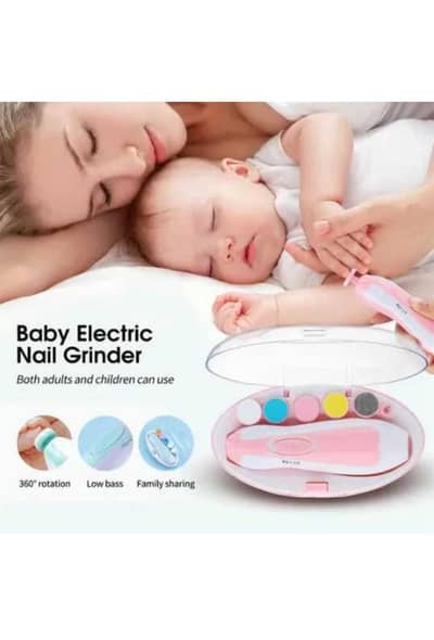 Premium Electric Baby Nail Trimmer – Safe, Painless & No Tears