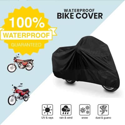 Bike cover available in all size 70 100 125