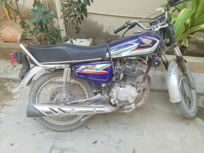 Honda CG125 model 2016 karachi