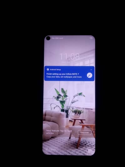 Infinix note 7 4gb 64gb just phone panel change