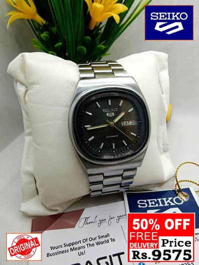 Seiko 5 Citizen Orient Automatic Pre-Owned watch Japan 03161737353