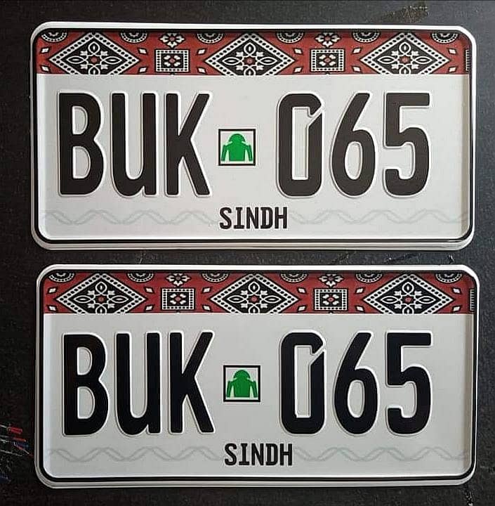 Number plates 3