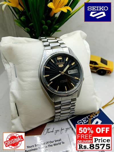 Seiko 5 Citizen Orient Automatic Pre-Owned watch Japan 03161737353