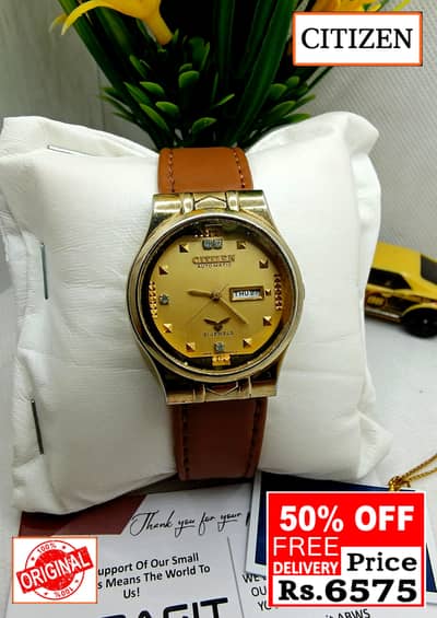 Seiko 5 Citizen Orient Automatic Pre-Owned watch Japan 03161737353