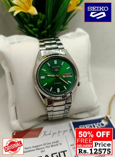 Seiko 5 Citizen Orient Automatic Pre-Owned watch Japan 03161737353