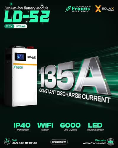 frouns solax and titan 51 volt and 24 volt volt