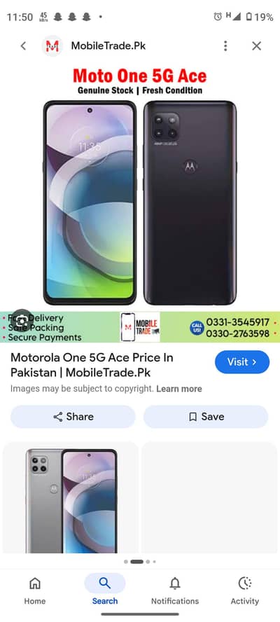 Motorola one 5g ace 6.128. Exchange possible