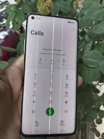 OnePlus 8 CpI'd dual sim 12gb256  all ok phone ha bas lines hen  lines