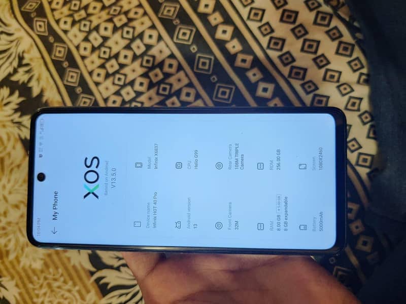 Infinix hot 40 pro 6