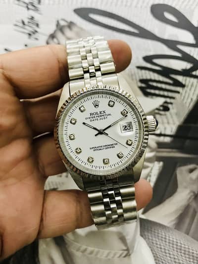 AUTOMATIC STYLISH RLX-NEW WATCH-SEIKO CITIZEN CASIO OMAX