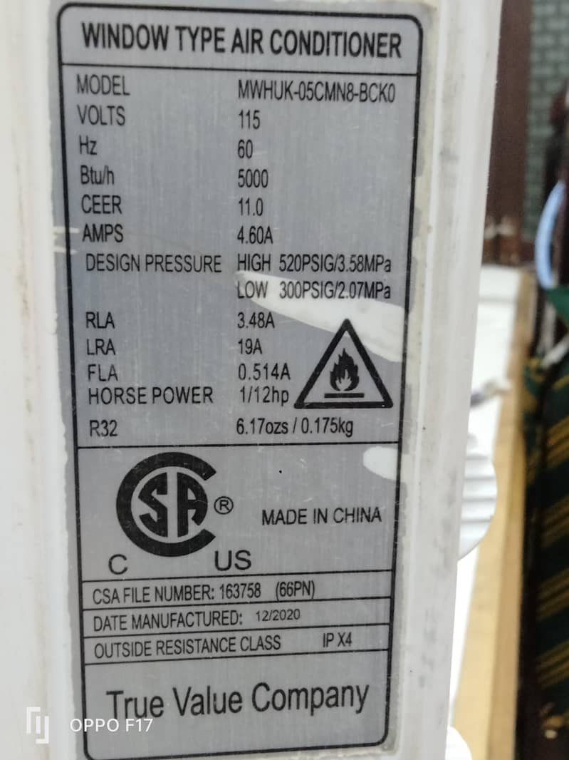 Imported window AC 3