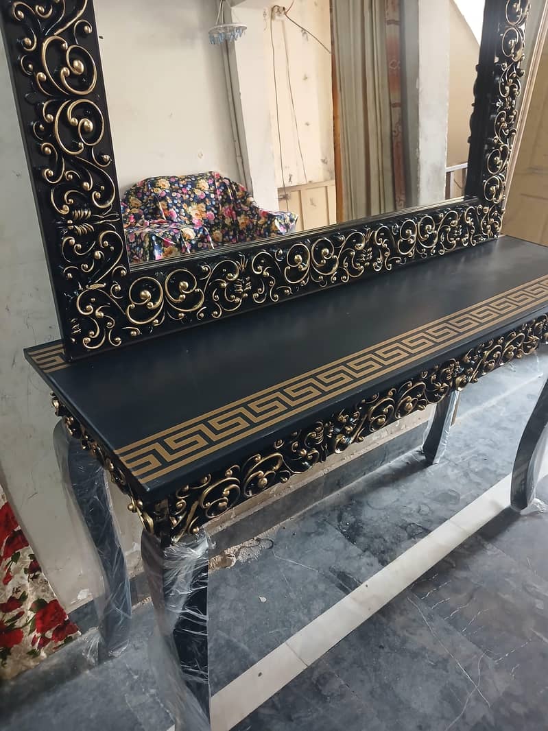 console table with mirror 5