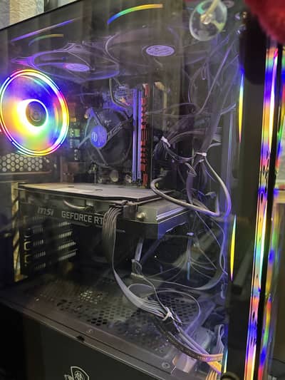 MSI build Gaming PC with installed Games with boxs