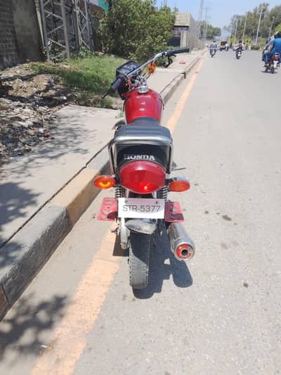 Honda 125 2005 model punjab number