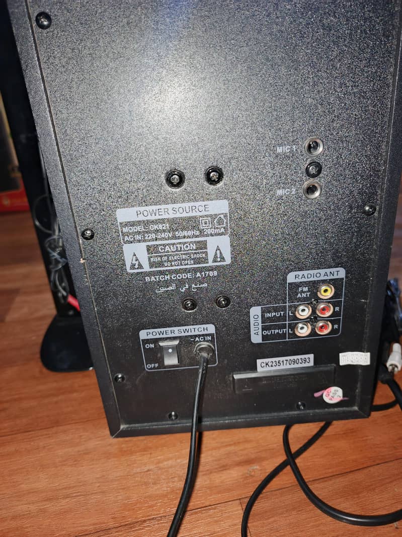 Speaker woofer Bluetooth 5