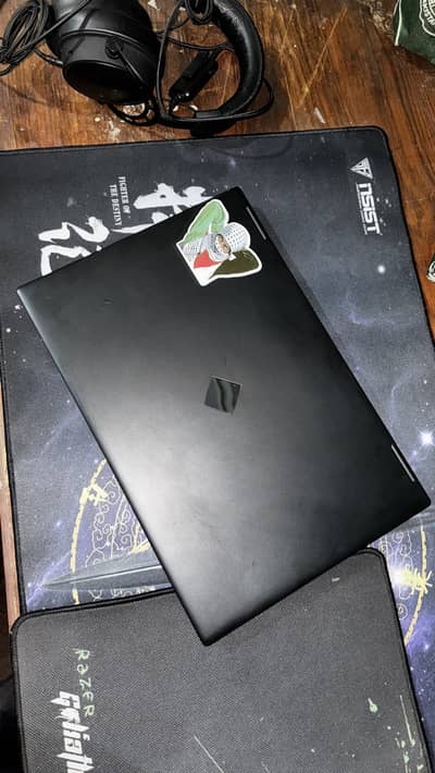 HP OMEN 16 WITH BOX GLASS PROTECTOR + LAPTOP COVERED IN BLACK SHEET!