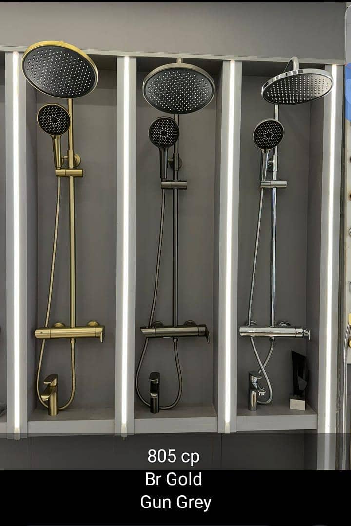  imported shOwer Sets. . 0