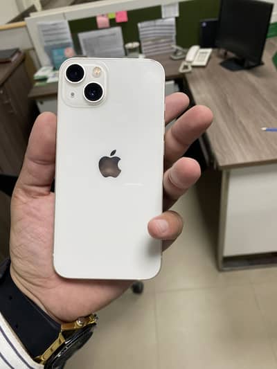 IPHONE 13 128 GB CRYSTAL WHITE PTA APPROVED URGENT FOR SALE