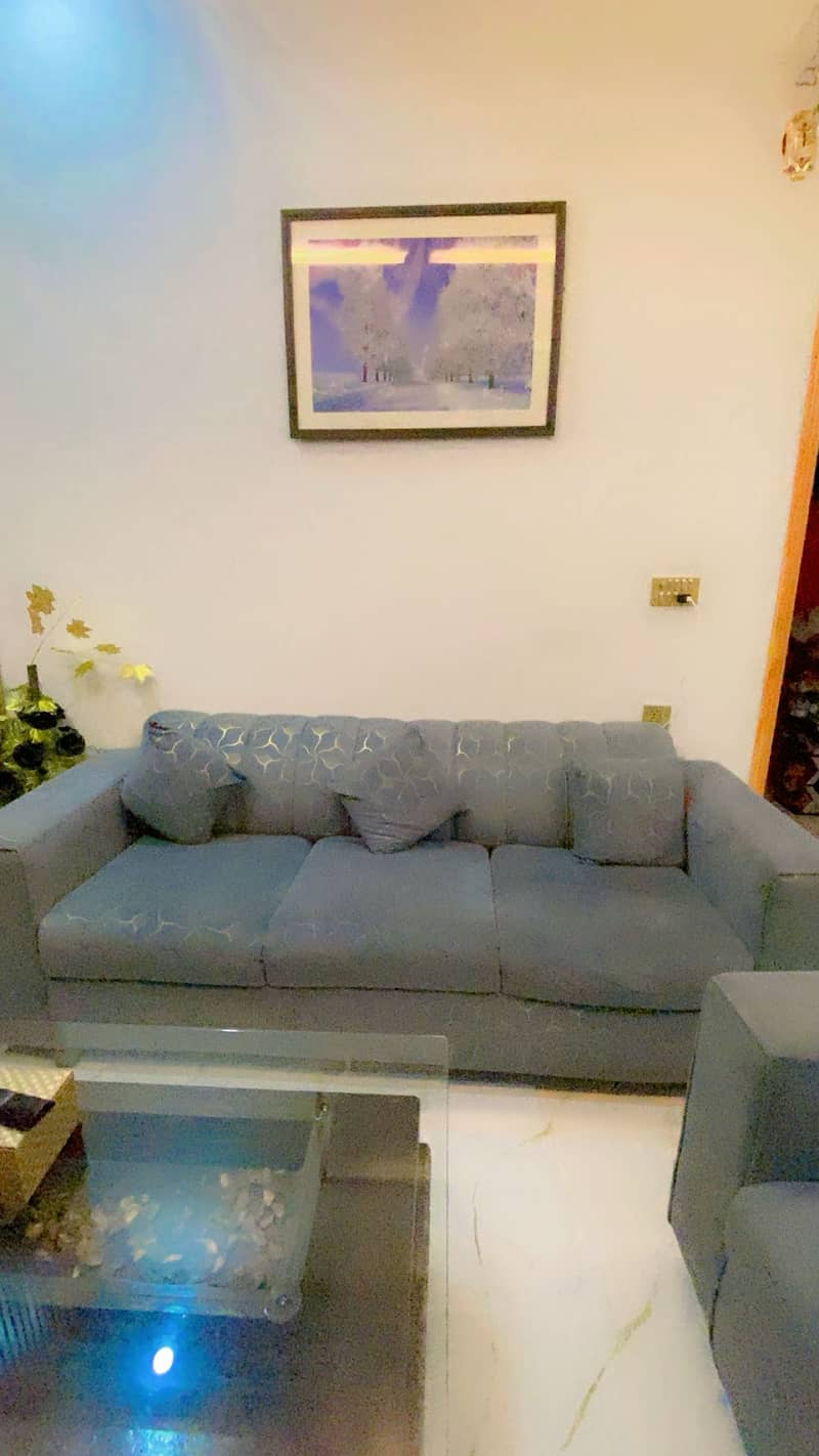 Sofa set with table 4