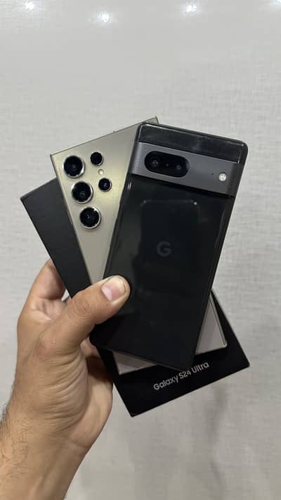 Samsung S24 Ultra 12/256 Non Pta | Google Pixel 7 8/128 PTA Approved