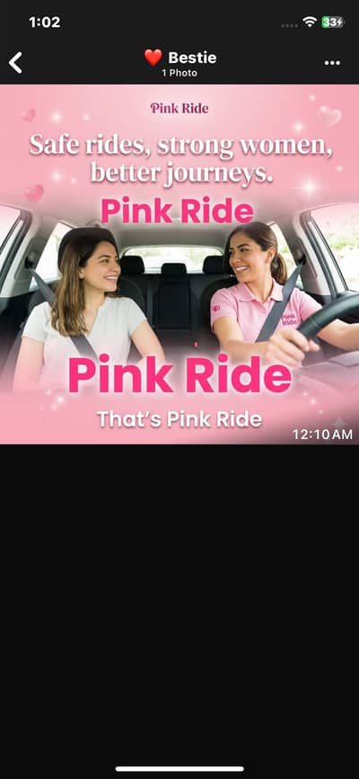 Pink ride