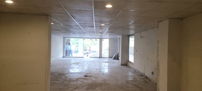 G-11 Markaz Top Location Ground Floor, 2 Side Open 1260 Square Feet Open Space Available For Rent